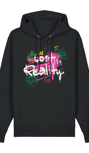 Lost Reality Μπλούζα Φούτερ με κουκούλα