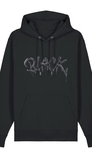 Black Bubble Μπλούζα Φούτερ με κουκούλα