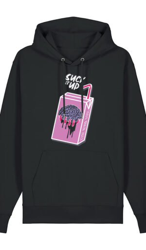 Suck it up Μπλούζα Φούτερ με κουκούλα
