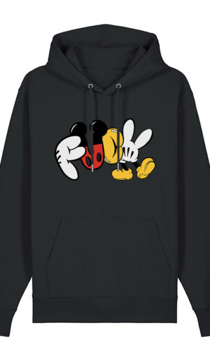 fuck  Μπλούζα Φούτερ με κουκούλα