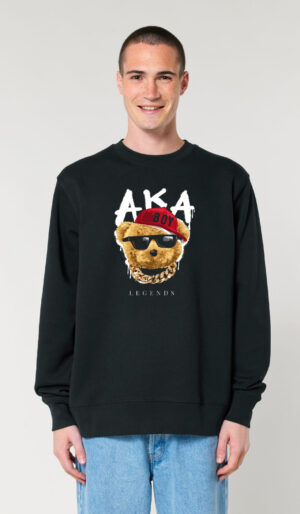 Aka φουτερ μπλούζα χωρίς κουκούλα