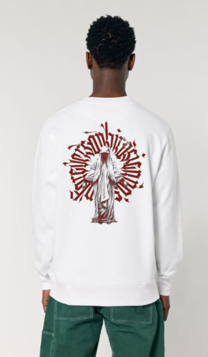 Asthetic φουτερ μπλούζα χωρίς κουκούλα