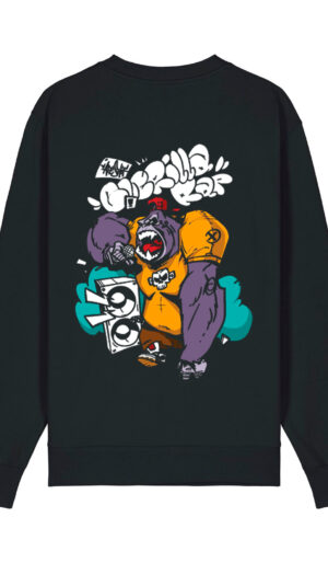 Gorilla φουτερ μπλούζα χωρίς κουκούλα