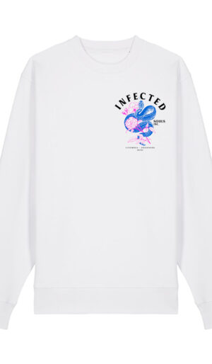 Infected φουτερ μπλούζα χωρίς κουκούλα