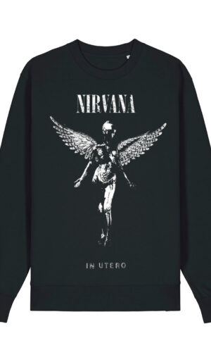 Nirvana φουτερ μπλούζα χωρίς κουκούλα