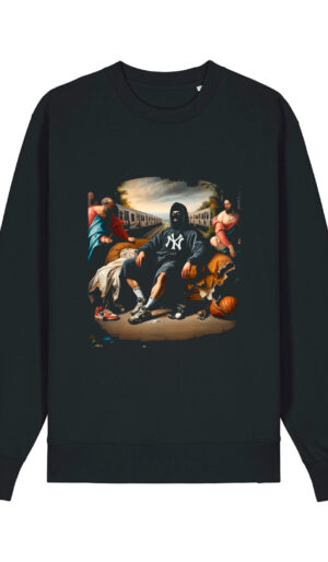 NY classic φουτερ μπλούζα χωρίς κουκούλα