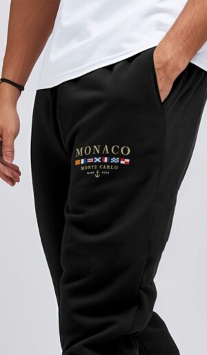 Monaco Παντελόνια φούτερ με λάστιχο