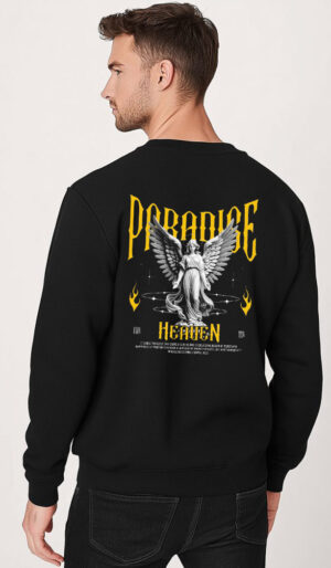 Paradise φουτερ μπλούζα χωρίς κουκούλα