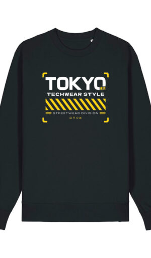 Tokyo φουτερ μπλούζα χωρίς κουκούλα