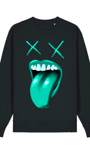 XX mouth φουτερ μπλούζα χωρίς κουκούλα