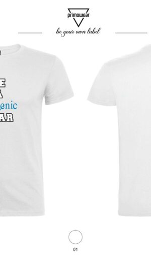 T-shirt "BE A HELLENIC STAR" ΛΕΥΚΟ