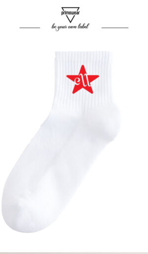 Καλτσες Βαμβακερές Κεντημα Αστερι